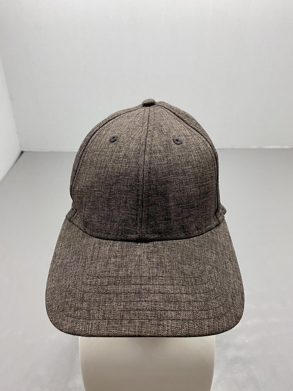 Pugs Hat Cap Strap Back One Size Brown Tweed Polyester Baseball Cap Mens